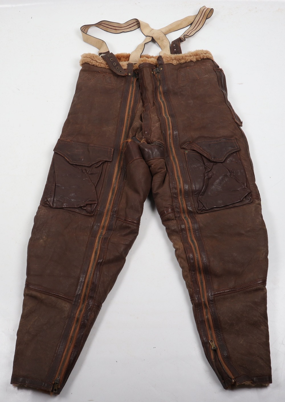 WW2 Royal Air Force Irvin Flying Jacket and Trousers - Image 14 of 24