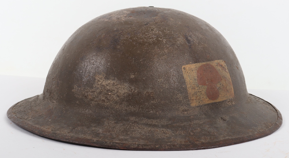 WW1 British Fusilier Marked Steel Combat Helmet