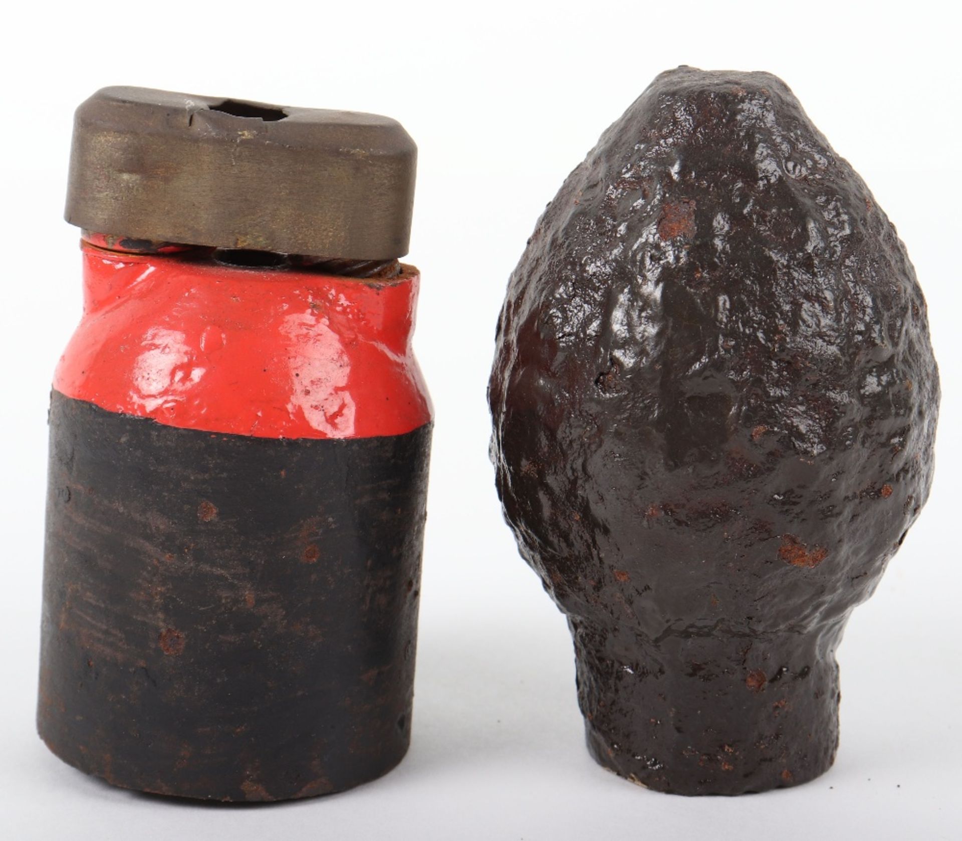 2x Inert WW1 French Grenades - Image 2 of 4