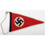 Third Reich NSDAP Pennant