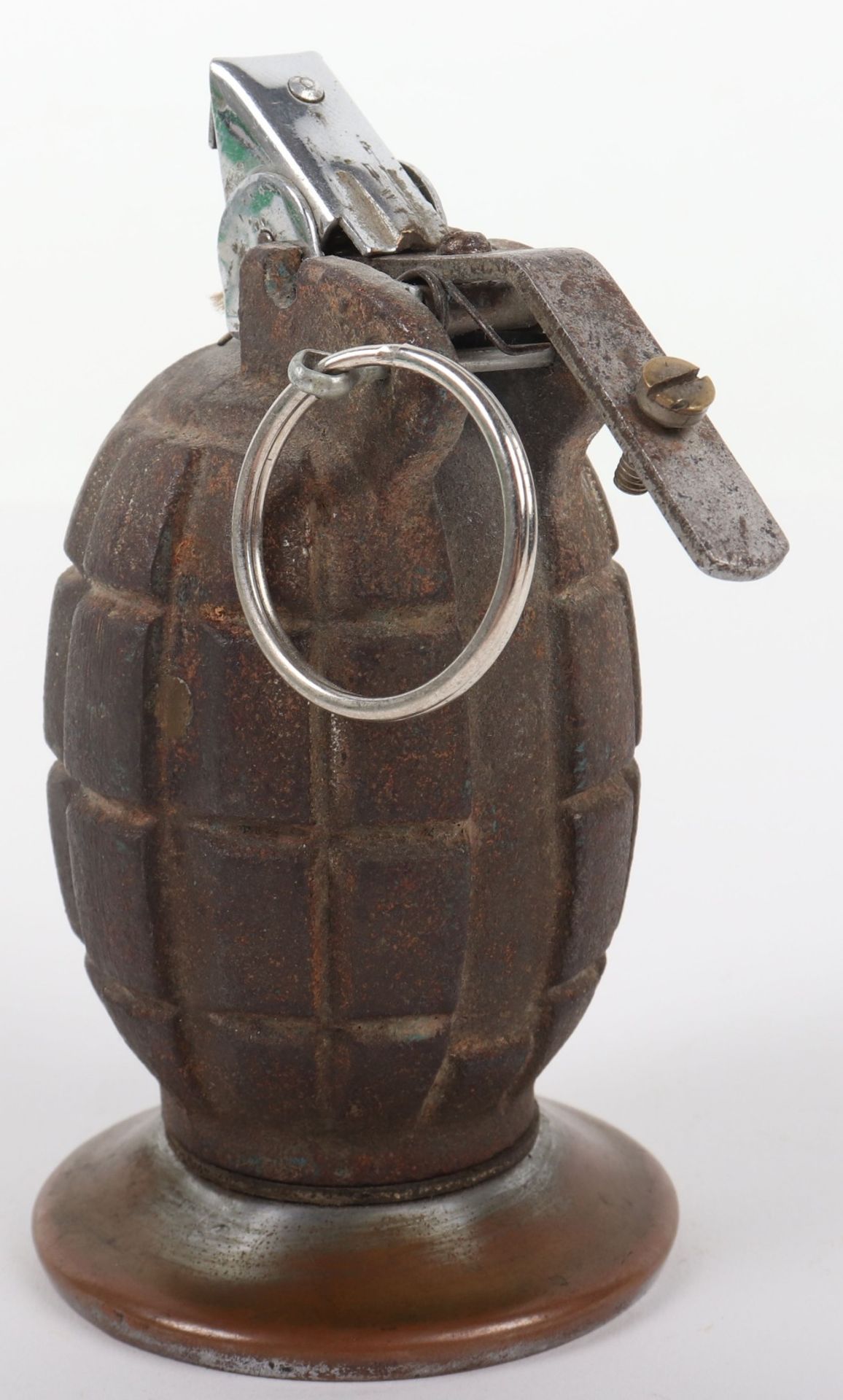 Inert British Mills Grenade Converted to Table Lighter - Image 4 of 6