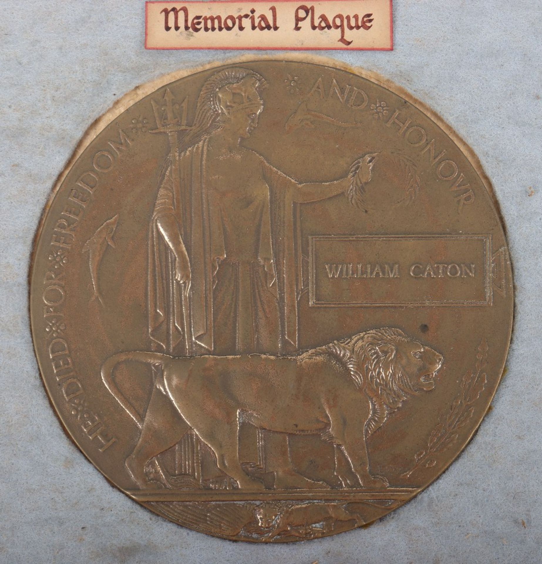 WW1 13th (Wirral) Battalion Cheshire Regiment 1916 Casualty Medal Trio & Plaque Group - Image 5 of 10