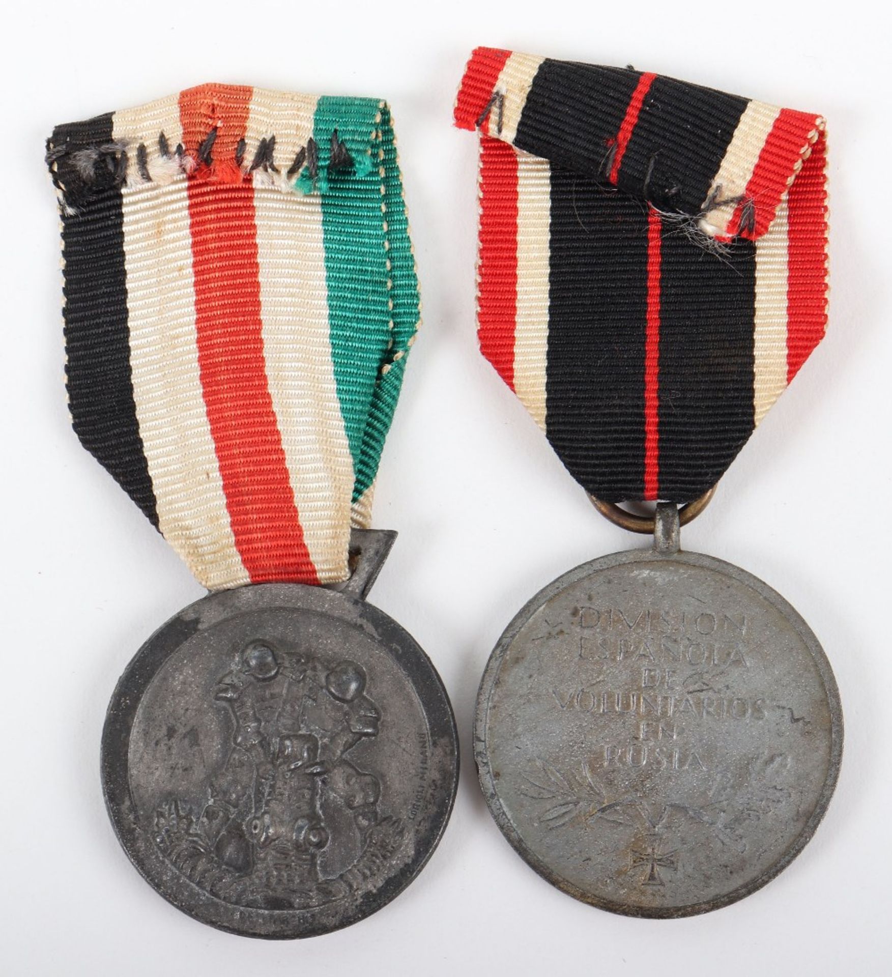 2x WW2 German Campaign Medals - Bild 2 aus 2