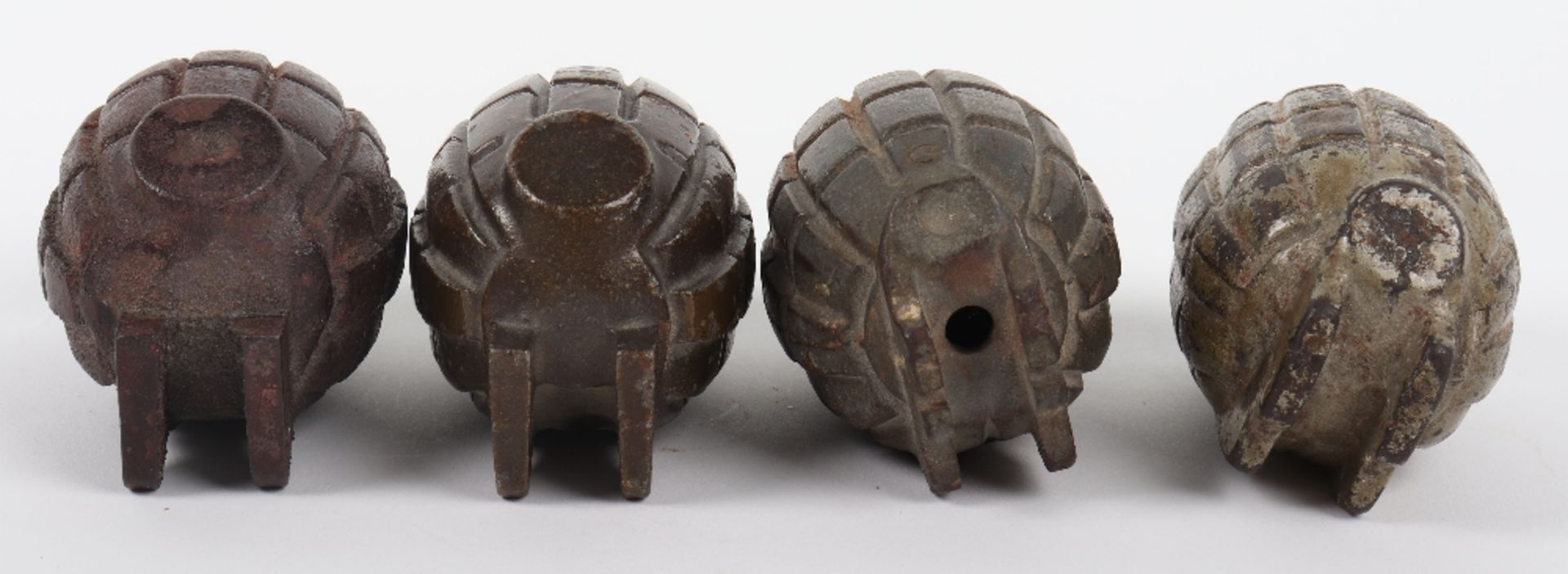 4x Inert British Mills Grenade Bodies - Image 3 of 4