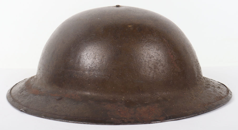 WW1 British 2nd Pattern Brodie Steel Combat Helmet - Image 5 of 7