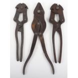 3x WW1 British Wire Cutters