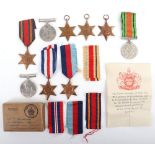 WW2 British Burma Campaign Medal Group