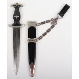 WW2 German SS Officers 1936 Pattern Chained Dress Dagger