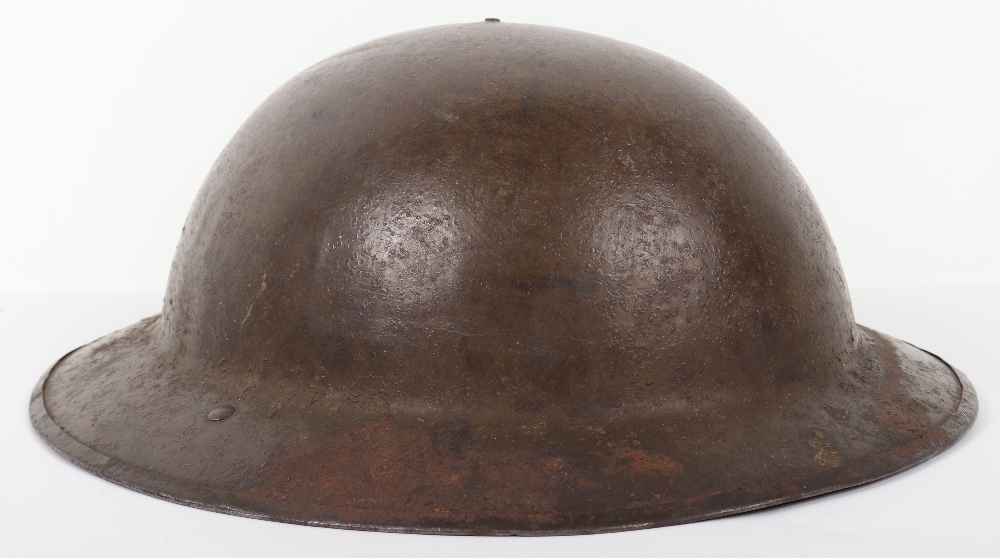 WW1 British 2nd Pattern Brodie Steel Combat Helmet - Image 3 of 7