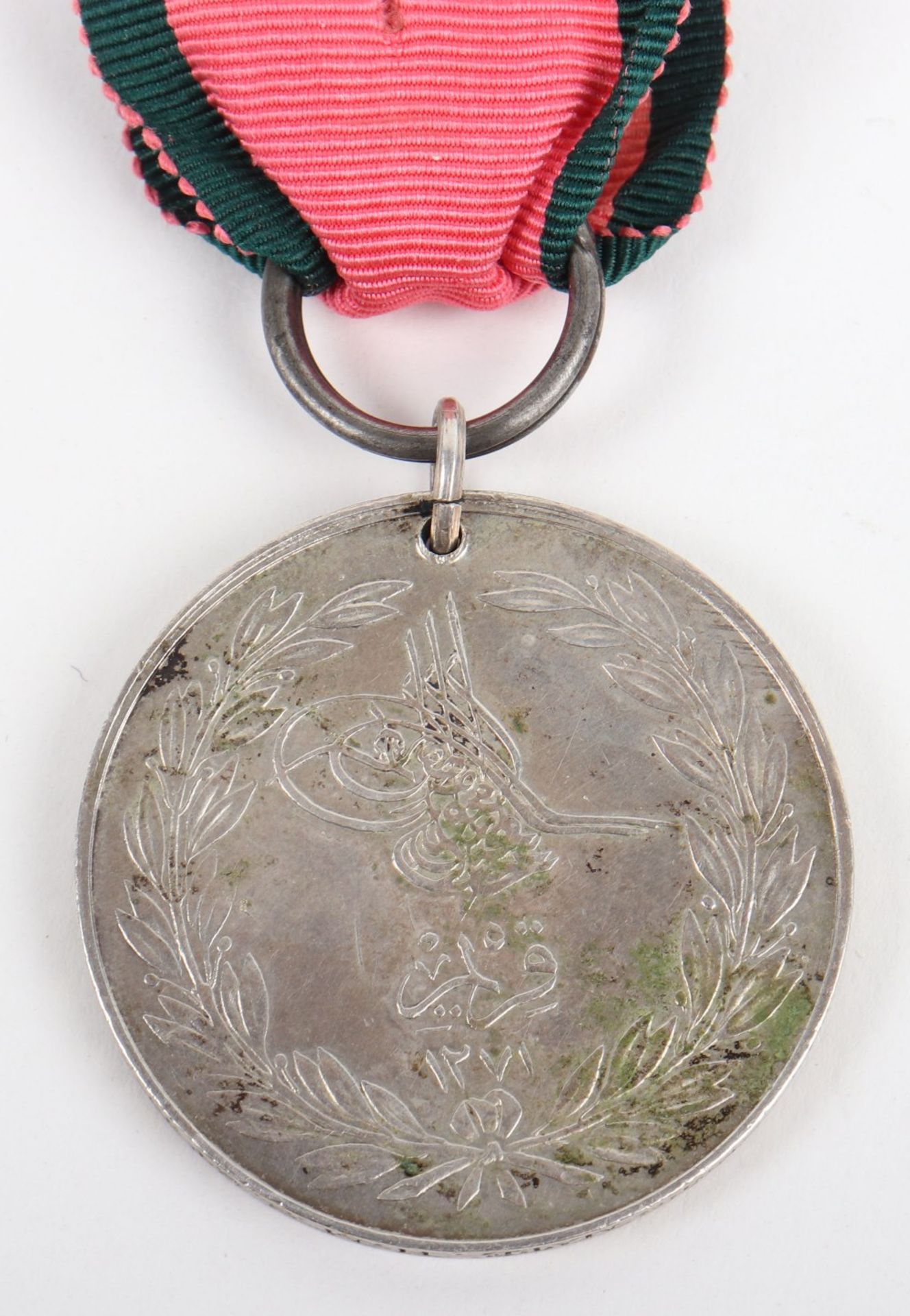 Turkish Crimea Medal HMS St Jean D’Acre - Bild 3 aus 3