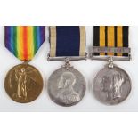 Interesting Royal Navy Medal Group of Three Awarded to Chief Petty Officer Newing, Who was Drowned a