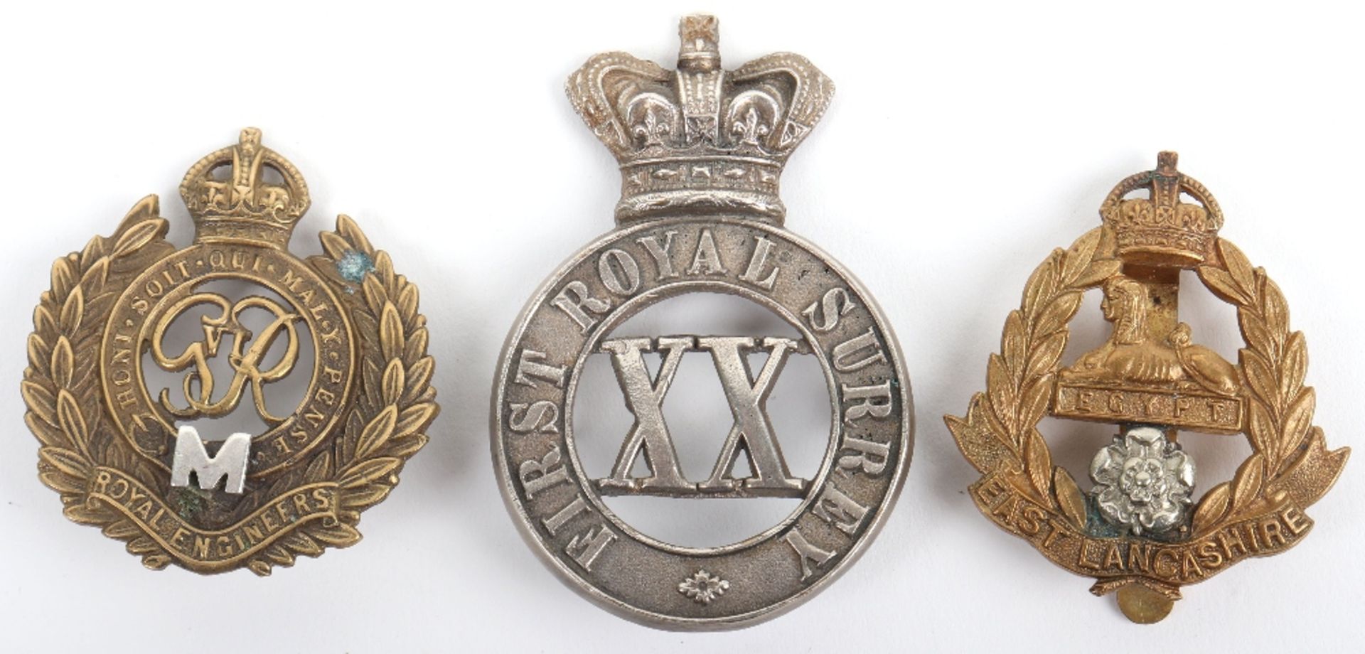 Victorian Royal Surrey Militia Glengarry Badge