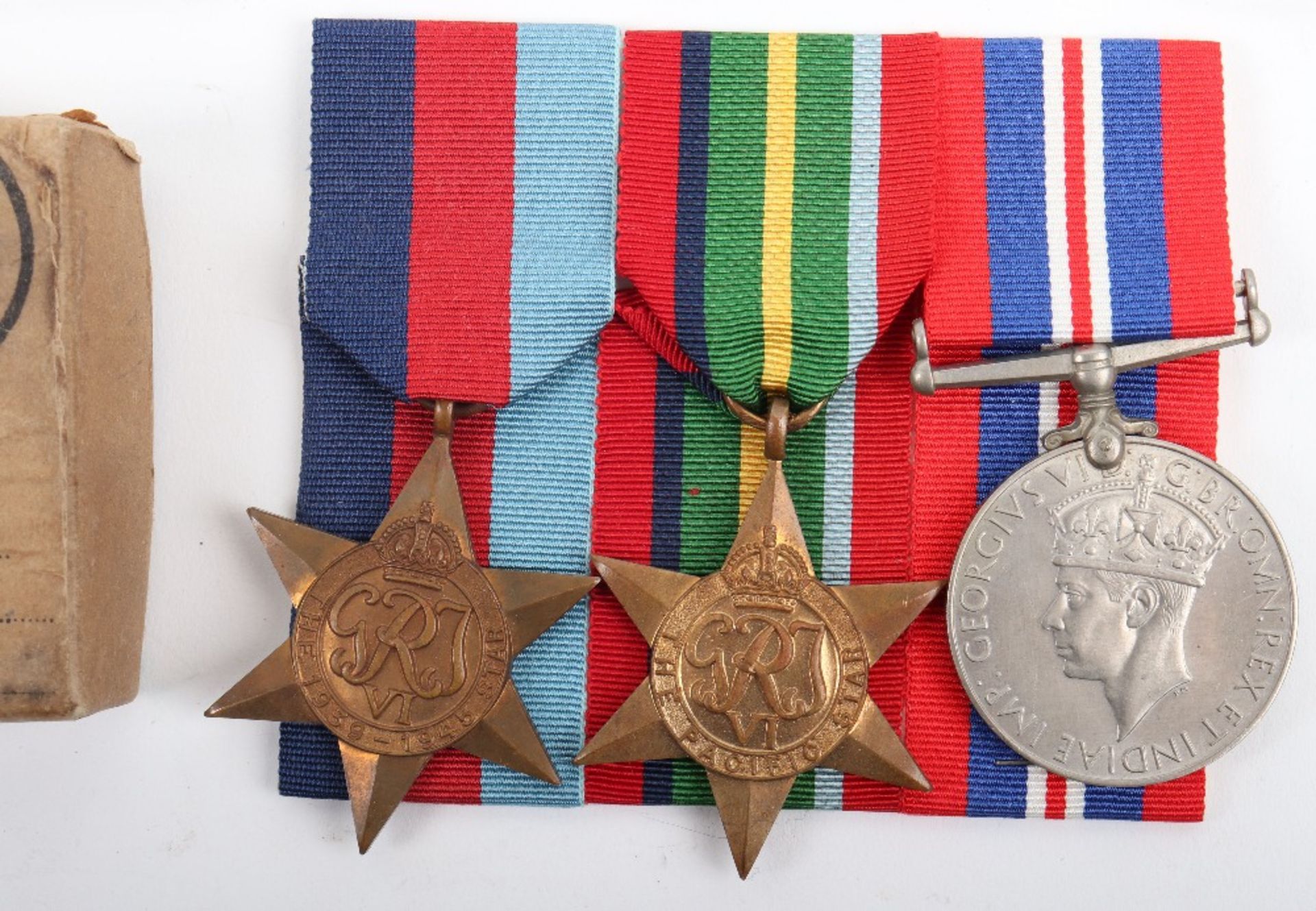 WW2 British Royal Artillery Prisoner of War Medal Group of Three - Bild 5 aus 11