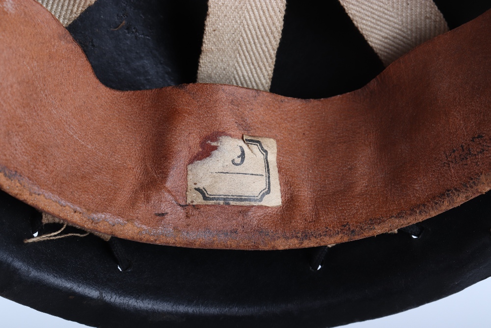 WW2 British Early Pattern Tank Crew Helmet - Image 6 of 7