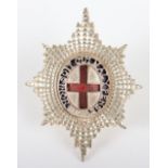 Sterling Silver Coldstream Guards Officers Cap Star