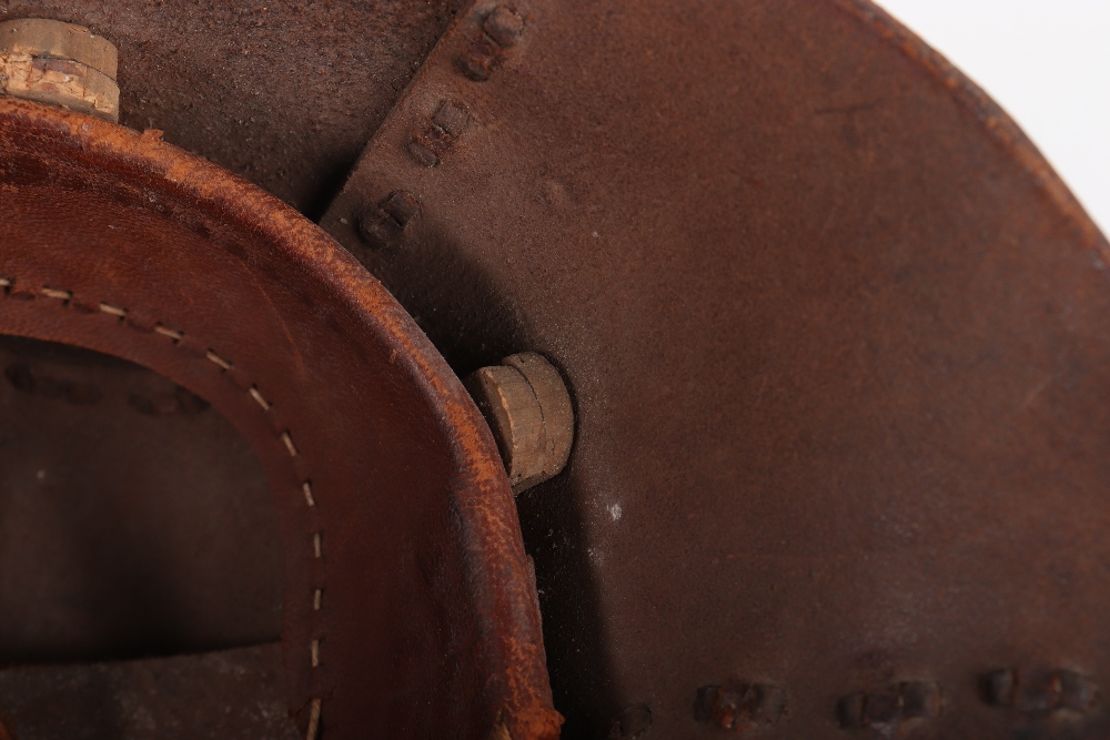 Extremely Rare WW1 British Tank Crew Protective Helmet - Image 9 of 21