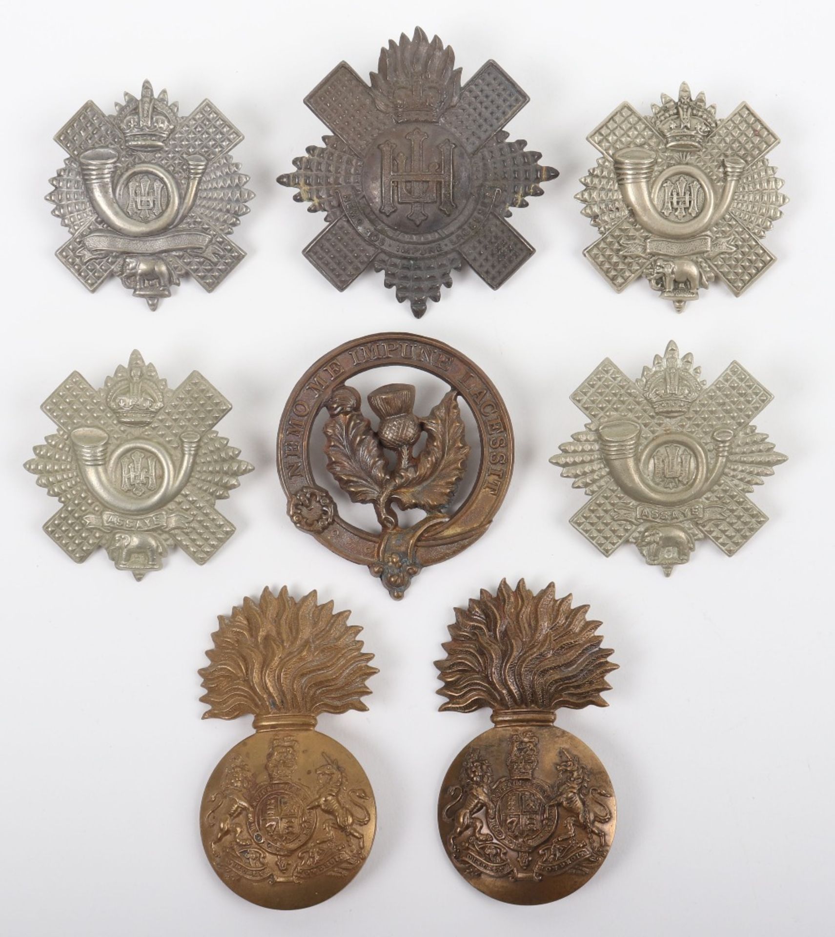 Grouping of Scottish Regimental Badges