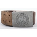 WW2 German Hitler Youth Combat Belt and Buckle Set