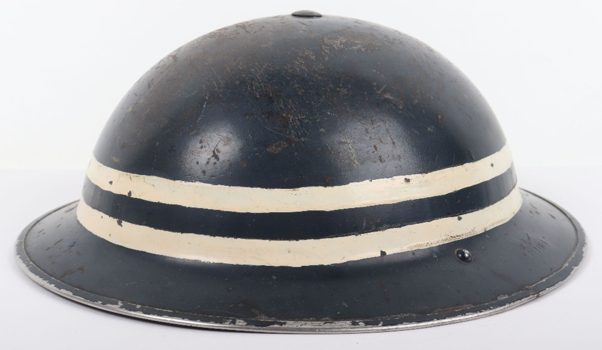 WW2 British Home Front Police Sergeants Steel Helmet - Bild 5 aus 9