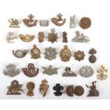 Selection of British Regimental Collar Badges