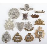 Selection of Colonial / Overseas Badges