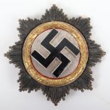 WW2 German Cross in Gold (Deutsche Kreuz) by Otto Klein & Co