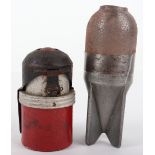 Inert WW2 Italian Model 35 “Red Devil” Hand Grenade