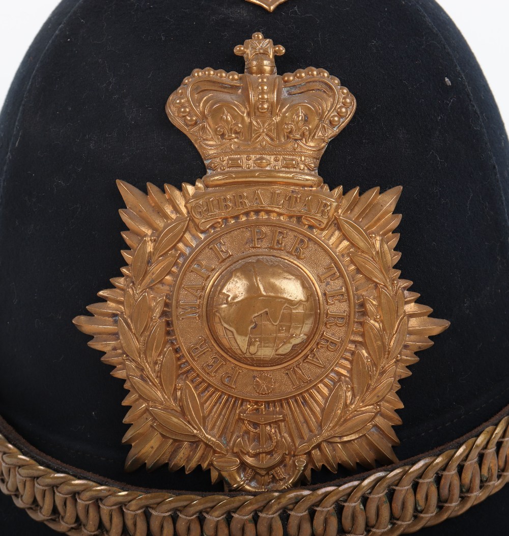 Victorian Royal Marines Light Infantry Other Ranks Home Service Helmet - Image 2 of 13