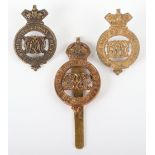 2x Victorian Grenadier Guards Pagri Badges