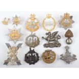 Grouping of British Officers Cap Badges