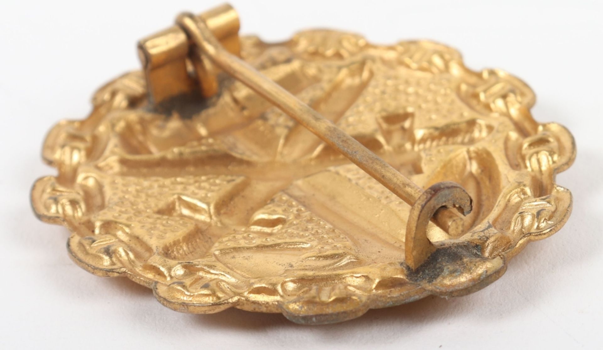 Imperial German Naval Gold Wound Badge - Bild 4 aus 4