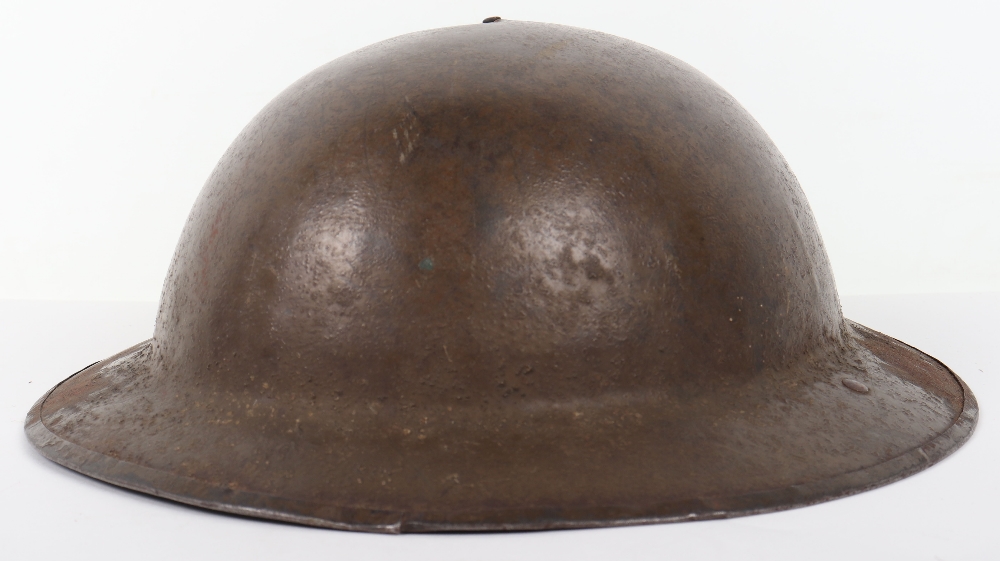 WW1 British 2nd Pattern Brodie Steel Combat Helmet - Image 4 of 7
