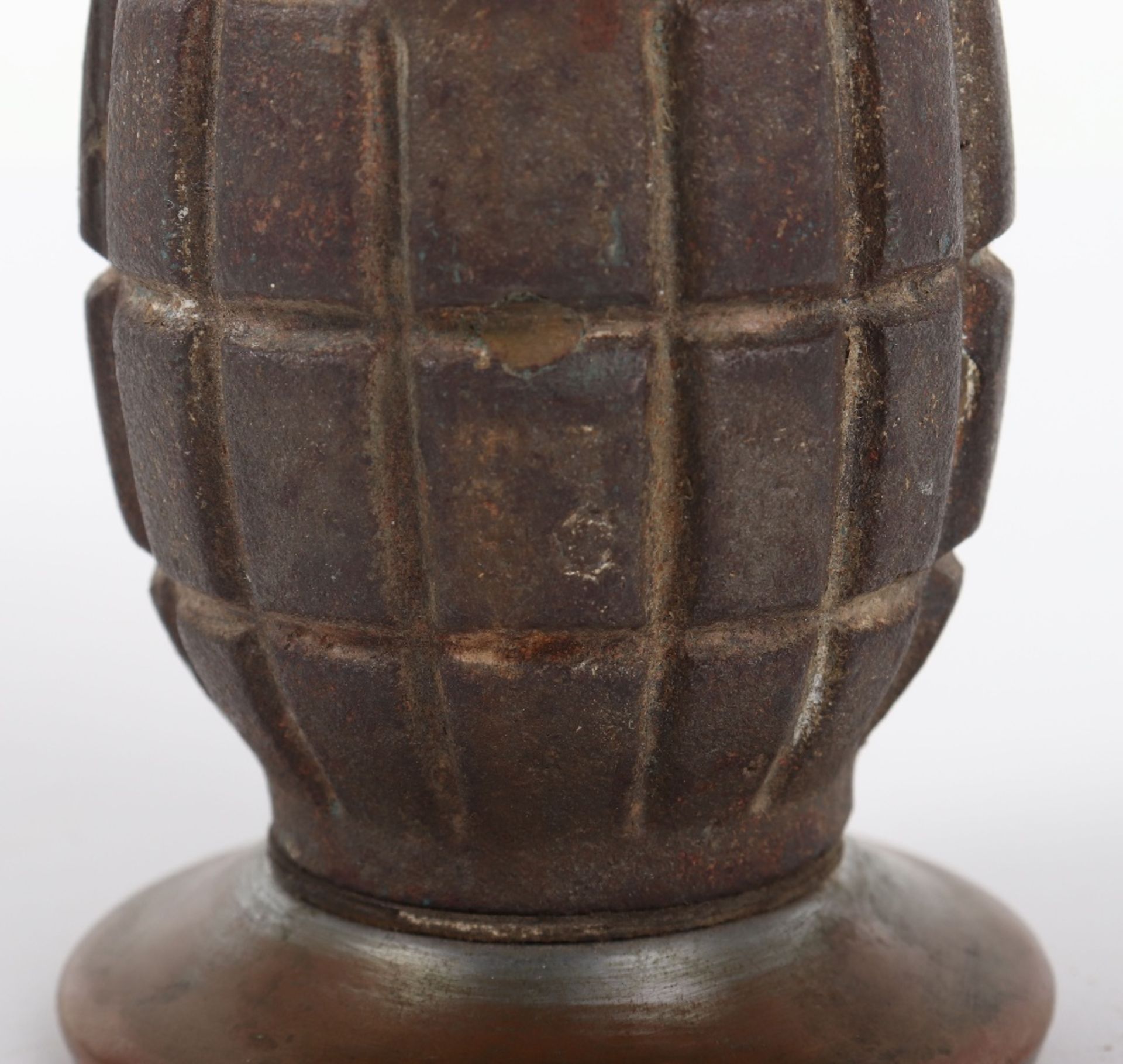 Inert British Mills Grenade Converted to Table Lighter - Image 3 of 6