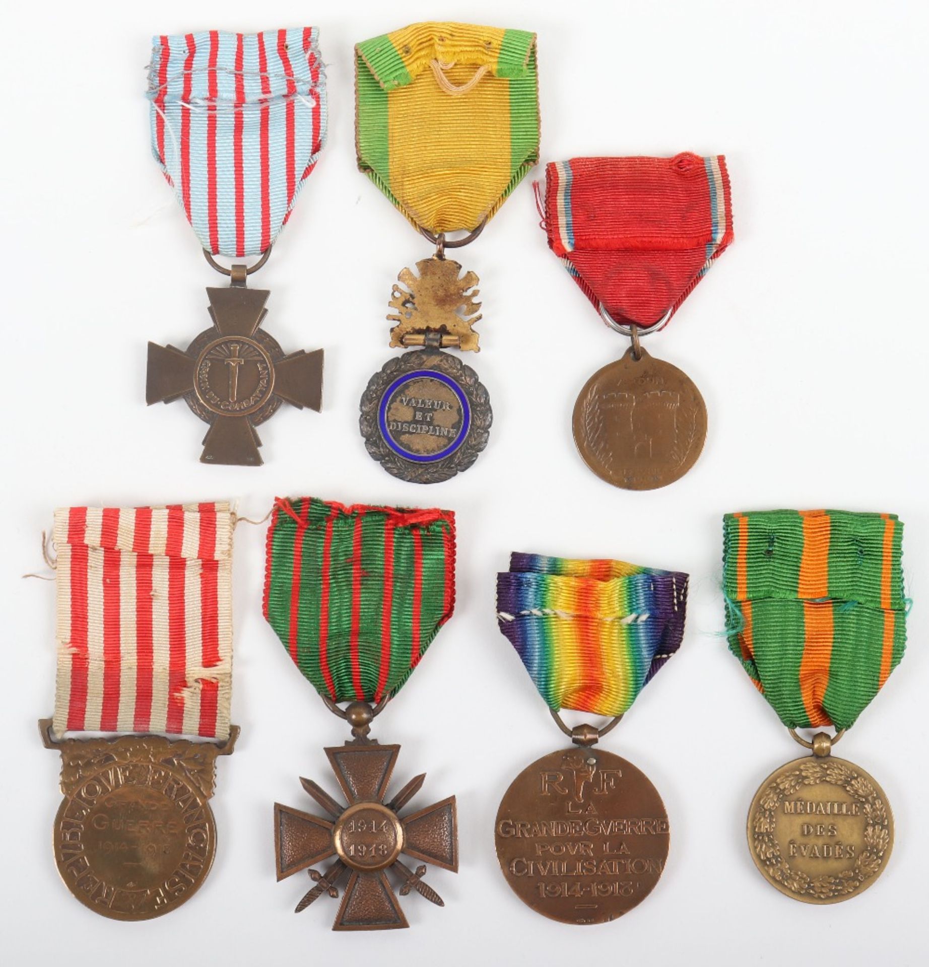 Selection of WW1 French Medals - Bild 2 aus 2