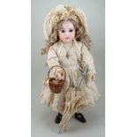 Steiner A bisque head Bebe doll, French circa 1890,