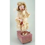 Rare Lambert automata of ‘Little girl with broken doll’, French circa 1890,