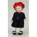 A.M 323 bisque head Googly doll, German circa 1910,