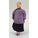 Door of Hope Mission ‘Older Lady’ doll, Chinese circa 1920,