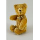 Schuco miniature Yes/No mohair Teddy Bear, 1950s,