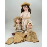 Recknagel 121 bisque head baby doll, German circa 1910,