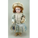 Rabery & Delphieu bisque head Bebe doll, French circa 1890,