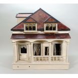 Christian Hacker wooden dolls house, model 422, German circa 1905,