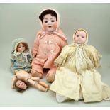 A.B.G 1352 bisque head baby doll, German circa 1910,