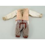 Early 18th century Gentleman’s outfit,