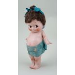 Large Rose O’neill all-bisque ‘Kewpie’ doll, German circa 1918,