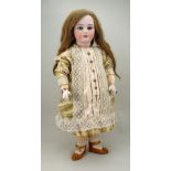 DEP bisque head doll, German for the French market, circa 1900,