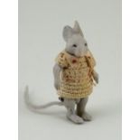 A Hertwig all-bisque Mouse, 1910/20s,