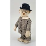 Small white mohair Steiff Teddy Bear, German circa 1909,
