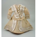 A good 1860s style fashion doll dress,