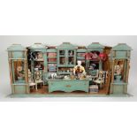 A Good Draper’s Shop room set, German late 19th century,